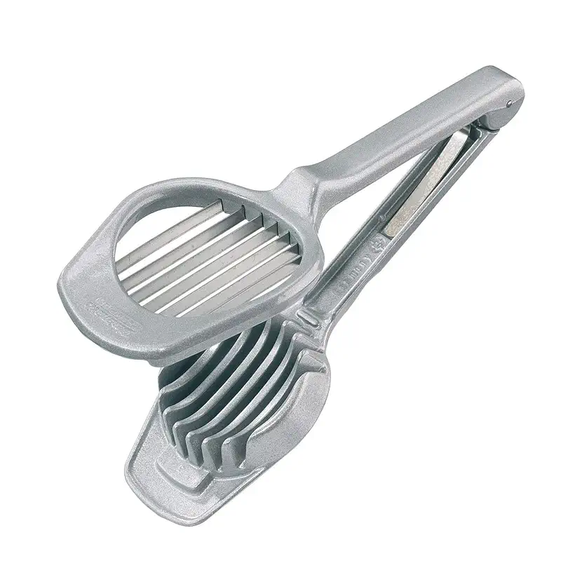 Westmark Mushroom & Egg Slicer – Heavy-Duty Aluminum Cutter with 7 Stainless Steel Blades for Even Slices, Multi-Purpose Food Slicer for Mushrooms, Eggs, Strawberries & Kiwi, Kitchen Essentials