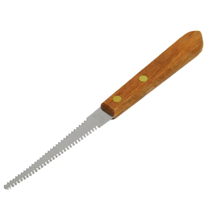 Chef Craft Select Stainless Steel Grapefruit Knife, 3.75 inch Blade 7.5 inches in Length, Wood Handled