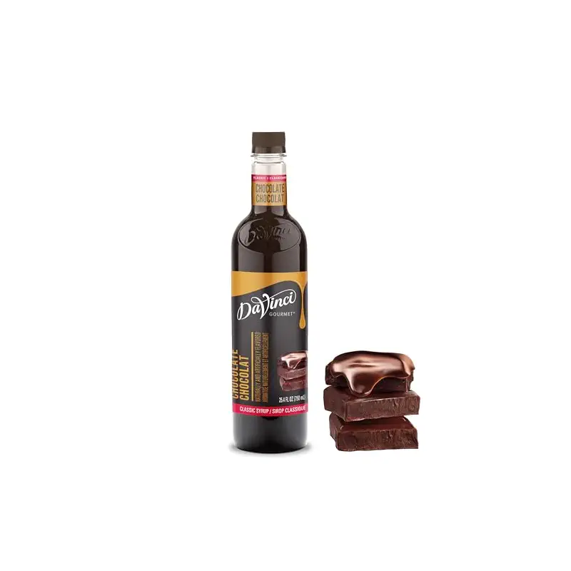 DaVinci Gourmet Classic Chocolate Syrup, 25.4 Fluid Ounces (Pack of 1)