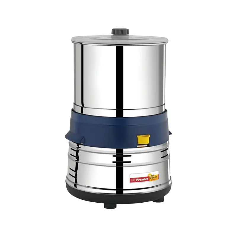 Premier Small Wonder Table Top Wet Rice and Lentils Grinder 1.5 Liter,110 volts with coconut scrapper and atta kneader