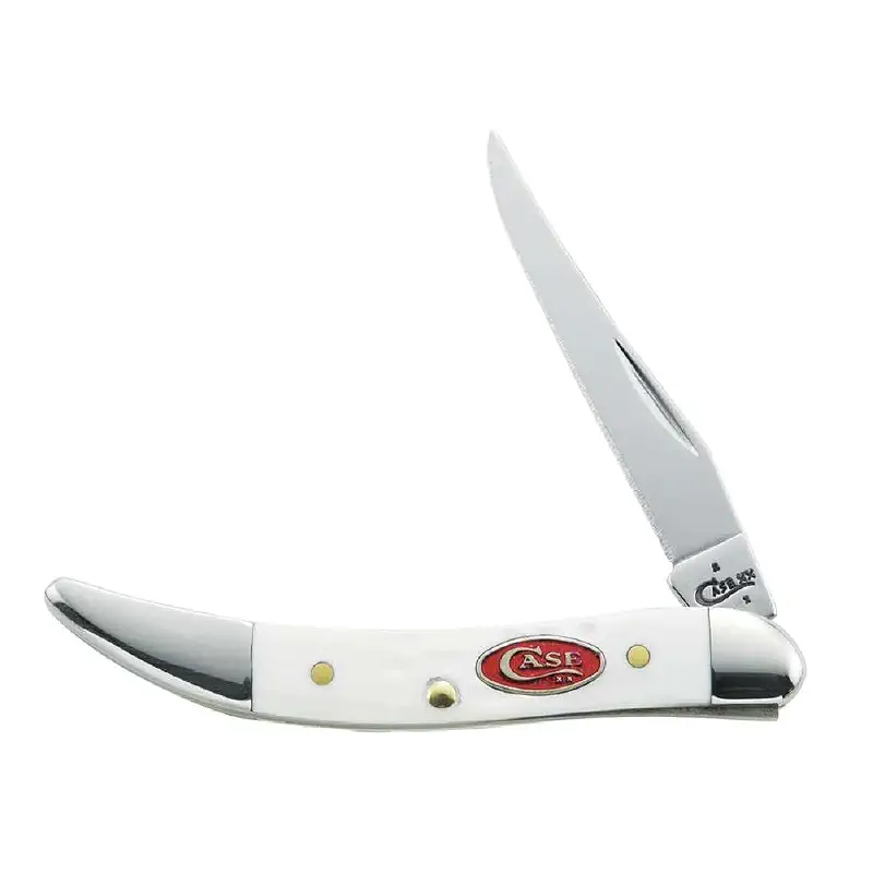 Case Small White Texas Toothpick Pocket Knife