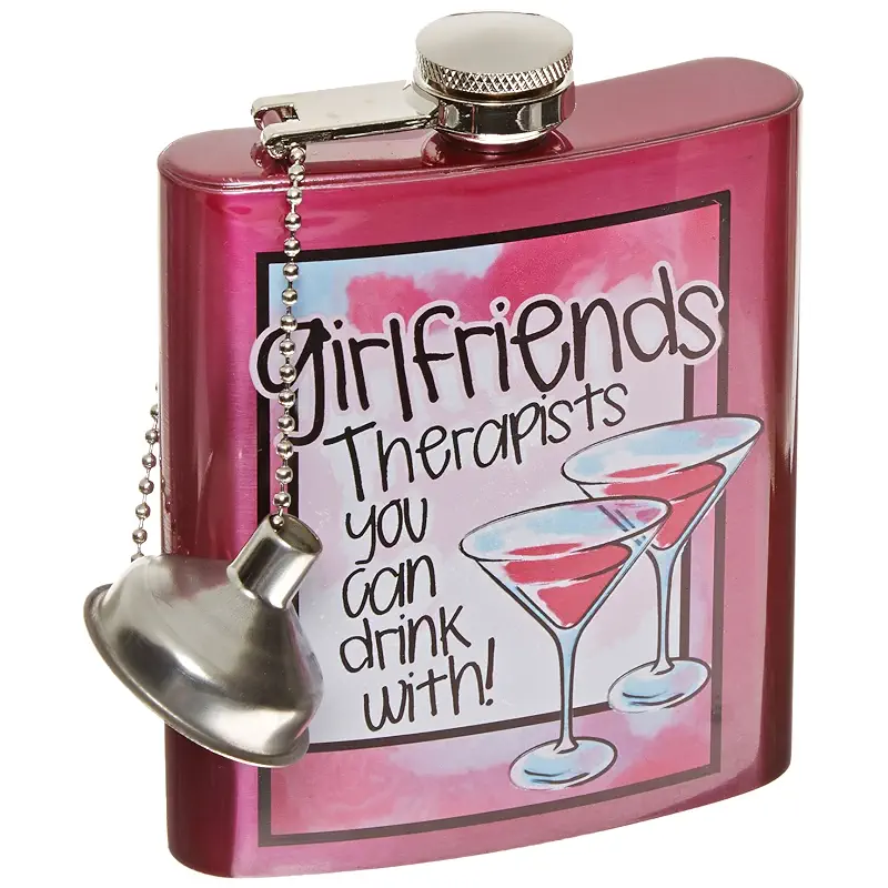 Best Friend Flasks for Girls Trips & Bachelorette Parties