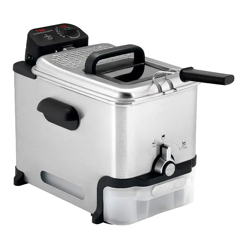 T-fal Deep Fryer with Basket, 3.5L, 1700W, Oil Filtration, Temp Control