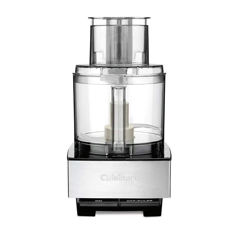 Cuisinart Food Processor, 14-Cup Vegetable Food Chopper for Mincing, Dicing, Shredding, Puree & Kneading Dough, 720-Watt Motor, Stainless Steel, DFP-14BCNY | Mince, dice & shred with this stainless steel food processor, 1 blade, 2 discs, dishwasher-safe parts, DFP-14BCNY