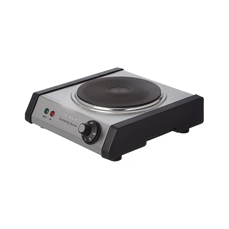 Cuisinart CB-30P1 Cast-Iron Single Burner, Stainless Steel