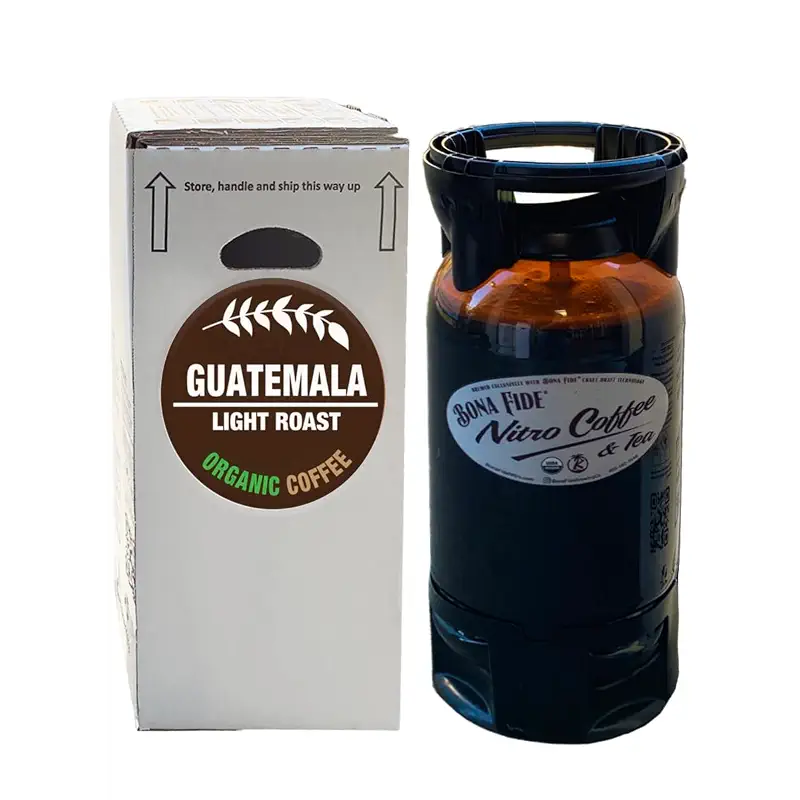 Nitro Cold Brew Coffee, Organic Guatemala, Keg 5 Gal, Draft Coffee On Tap