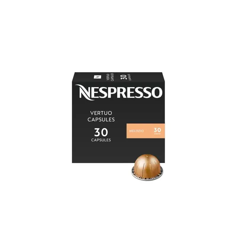 Nespresso Vertuo, Melozio, Medium Roast, 30-Count Coffee Pods | Capsules Pack of 1