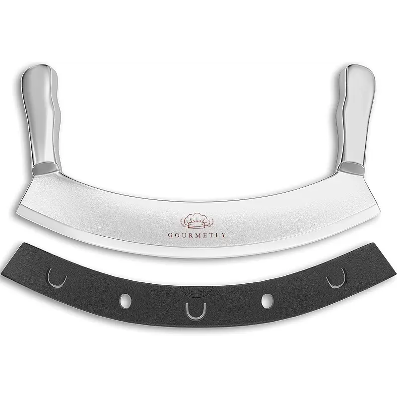 Best Mezzaluna Knife for Pizza, Herbs & Vegetables