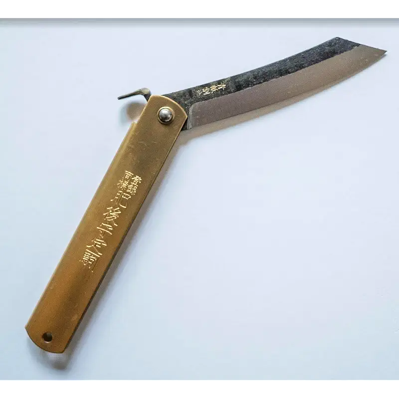 Higonokami Folding Knife – Blue Paper Steel 120mm