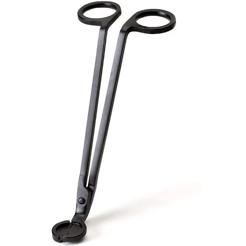Sinen Candle Wick Trimmer ，Wick Clipper Cutter Scissor (Matte Black)
