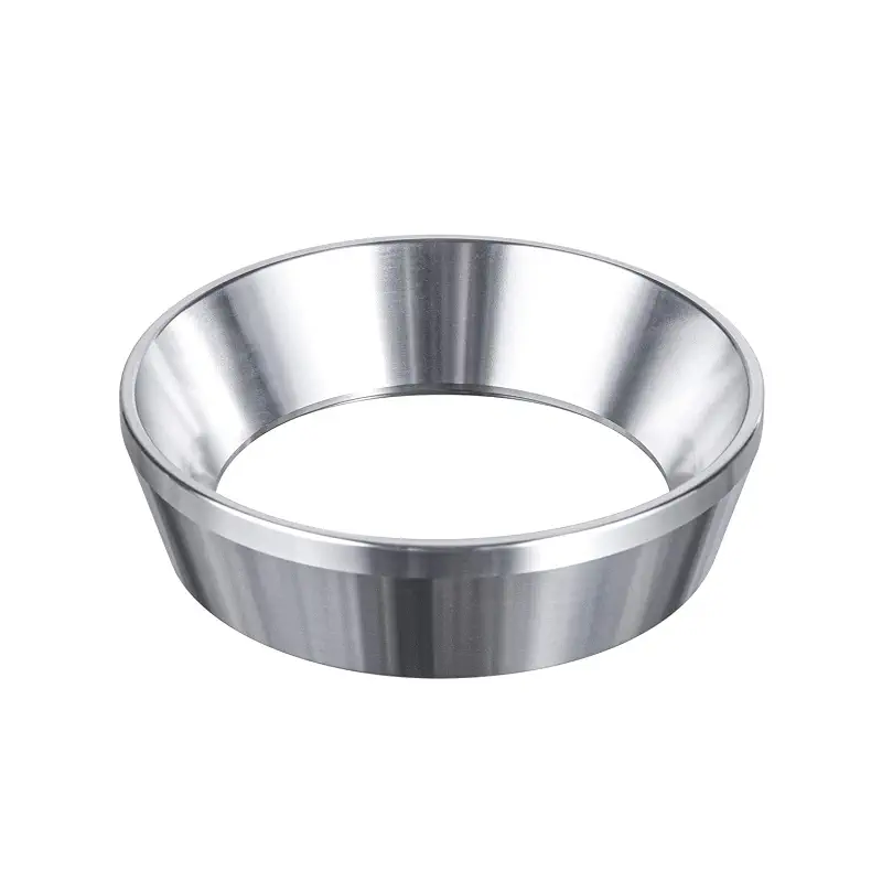 54mm Espresso Dosing Funnel, MATOW Stainless Steel Coffee Dosing Ring Compatible with Breville 54mm Portafilter