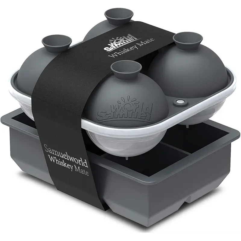 Best Bourbon Ice Molds: Sphere & Cube Trays for Slow-Melting Ice
