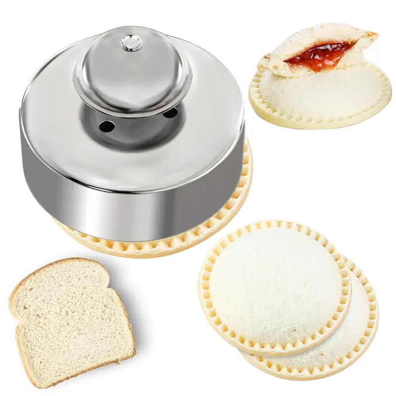 Gelbira Sandwich Cutter, Sandwich Cutter and Sealer, Sandwich Maker, Peanut Butter and Jelly Sandwiches Tool/PBJ Cutter, Sandwich Maker for Kids, for Thanksgiving/Christmas Day