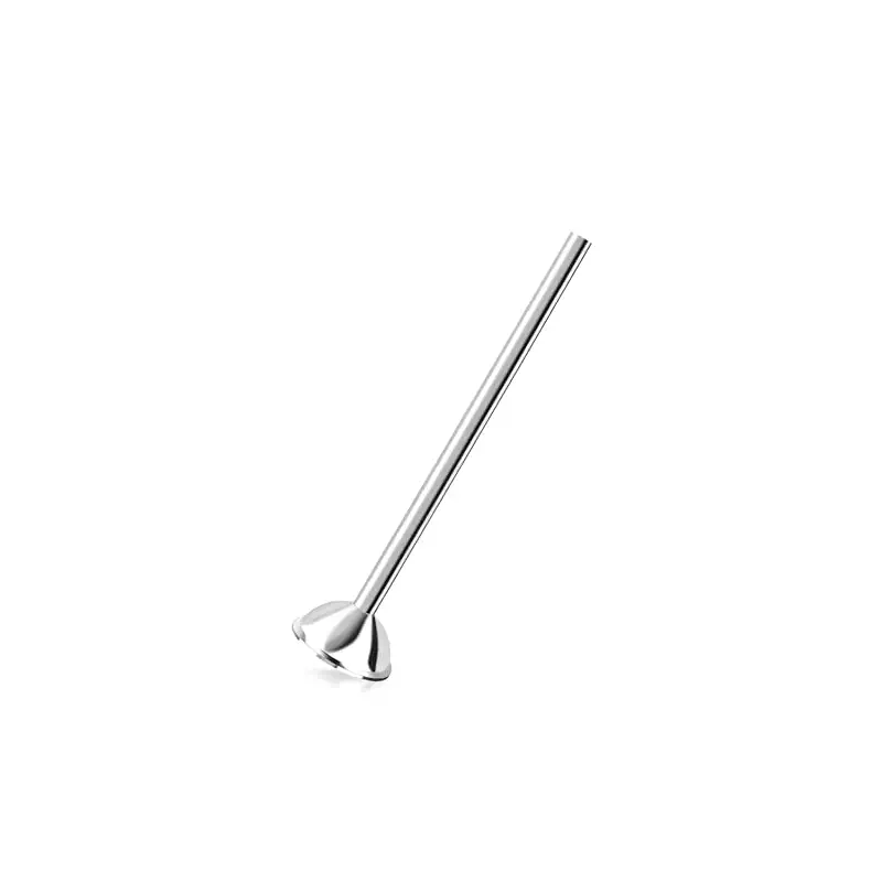 10mm Stainless Steel Stuffing Tube | Fit #5 Meat Grinder and Sausage Stuffer to Homemade Snack Sticks & Breakfast Links, Slim Sausage Stuffing Horn