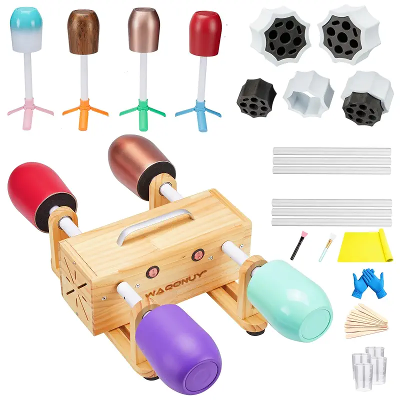 Best Tumbler Turner: 4-Cup & Single Spinners for Epoxy Crafts