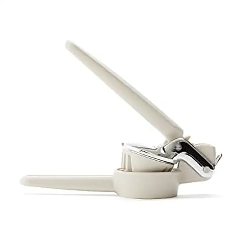 Chef'n FreshForce Hand-Held Slicer, Slices Mushrooms, Strawberries, Kiwis and More, Taupe