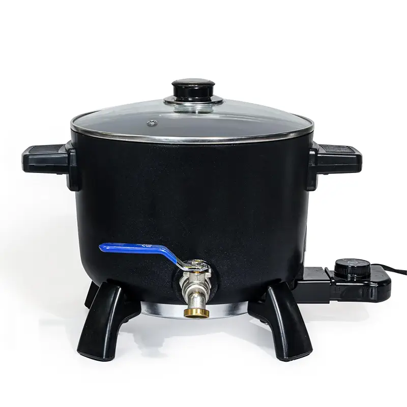 Wax Melter for Candle Making, 11Lbs (6Qts) Candle Wax Melting Pot | High-flow spout, Anti-tip Support Feet, Classic and durable, Non-stick, Free temperature setting, Long-lasting build