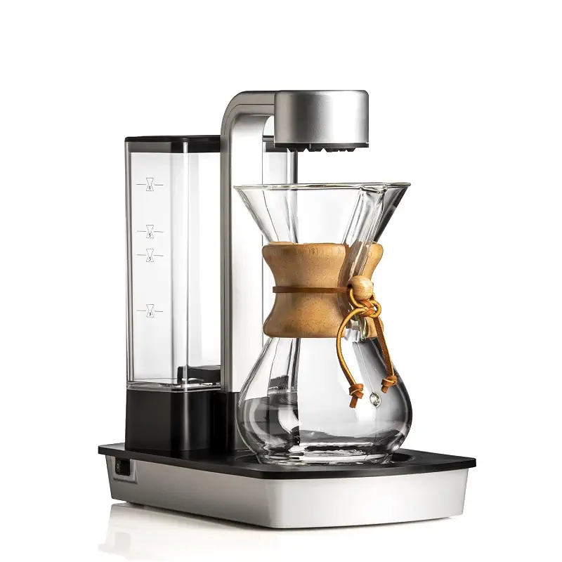 Chemex Ottomatic Automatic Coffee Maker Set, 40 oz, Includes 6 Cup Carafe | Automatic Pour Over Brewer, Hot and Iced Coffee, Complete Set, Limited 1-Year Warranty