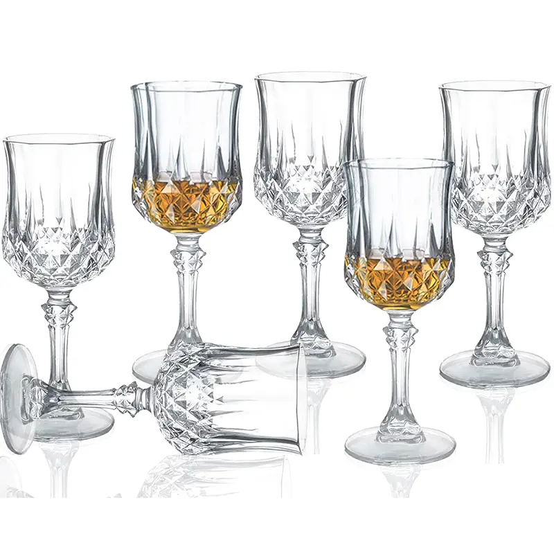 Cordial Glasses With Stem - Sherry, Port, Crystal Shot, Limoncello - 1.75 oz (Set of 6)