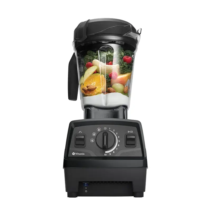 Vitamix Explorian with Programs Blender, Black (Renewed Premium) | 3 Programs, 48 oz. Container, Professional-Grade for Smoothies, Soups, Pulse, Variable Speed, Self-Cleaning, Stainless Blades