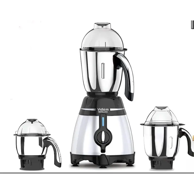 VIDIEM METALLICA STEEL 750W / 110V Free Service Kit included - INDIAN MIXER GRINDER USA
