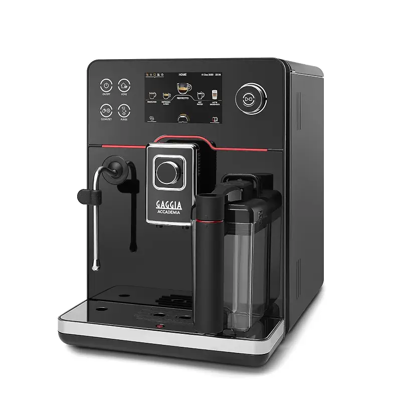 Gaggia Accademia Luxury Italian Fully Automatic Espresso Machine with 19 Customized drink settings,0.5 Liters,RI9782/46 Brushed Stainless