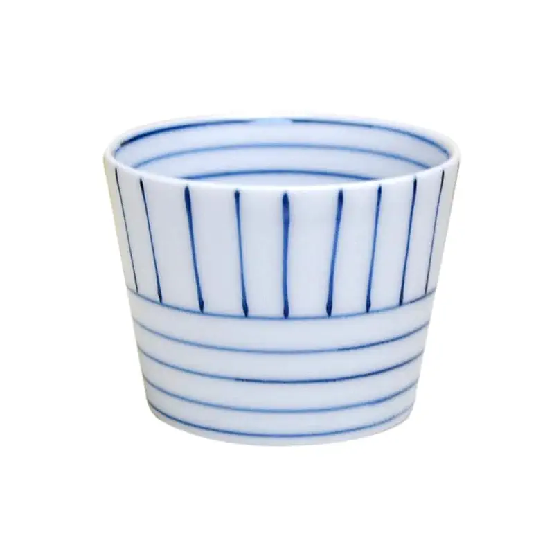 有田焼やきもの市場 Soba Choko Cup made in Japan 3.1 inches Ceramic Porcelain Arita Imari ware Sen moyou