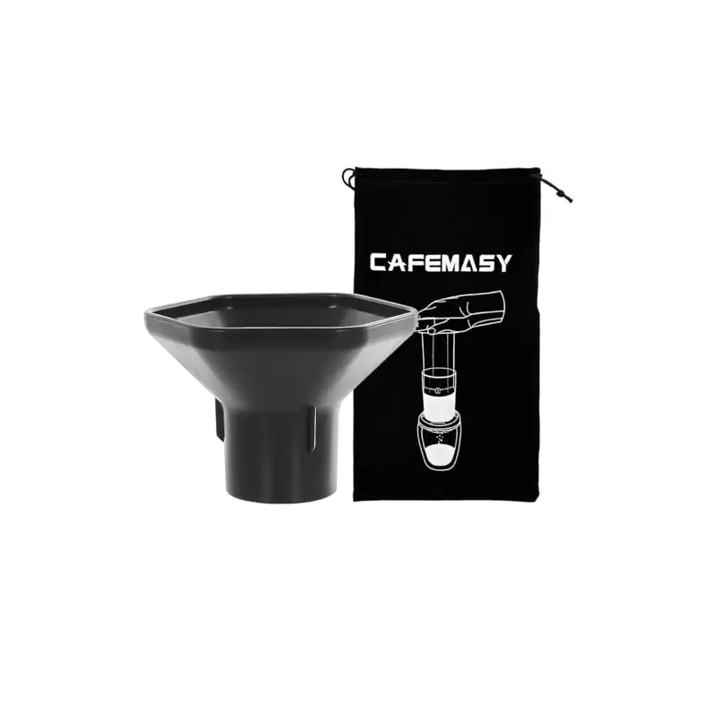 CAFEMASY Coffee Funnel and Travel Bag Kit Compatible with Aeropress Original Go XL Portable Espresso Coffee Maker Replacement Parts Coffee Accessories Tool