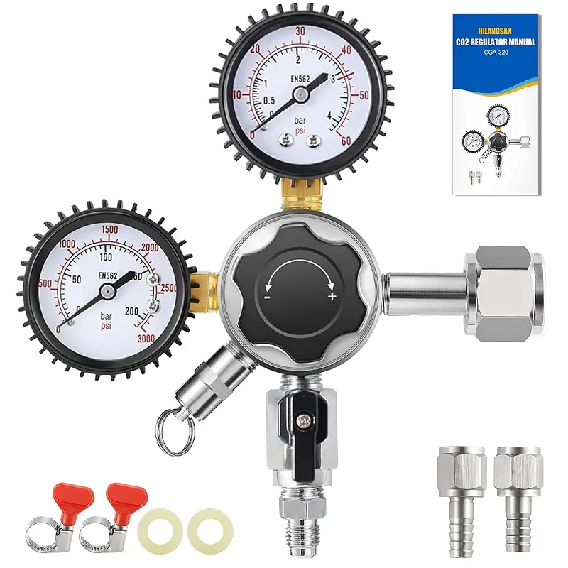 Best CO2 Regulator for Beer: Dual Gauge Kegerator Setup