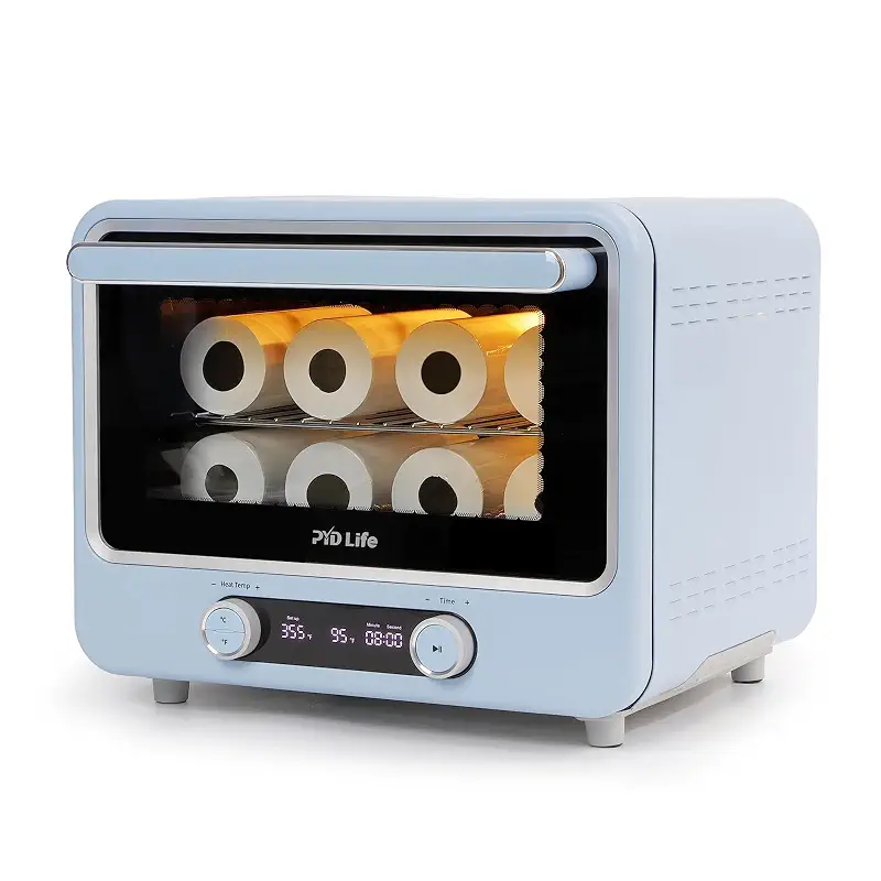 PYD Life Sublimation Oven Machine Convection Oven for Tumblers Mugs 40 L | 120 V 1700 W Light Blue Oven for Sublimation Blanks Cups Water Bottles Salad Bowl Pet Bowl Pens Bulk Printing