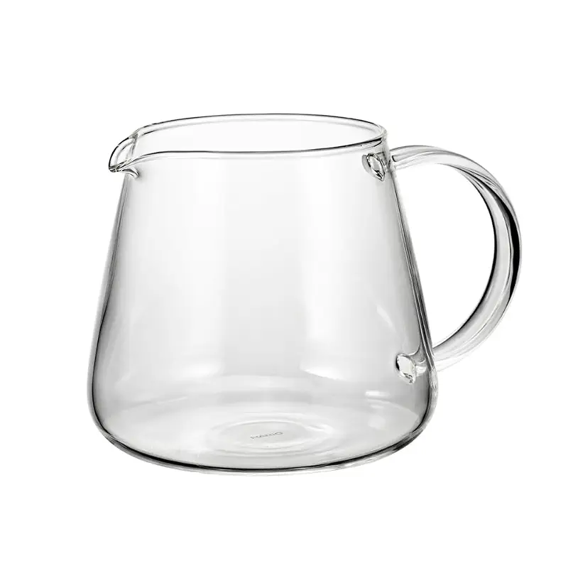 Hario VBS-60 V60 Barista Server, 600 Clear, 20.3 fl oz (600 ml), For 1-5 Cups, Microwavable, Made in Japan