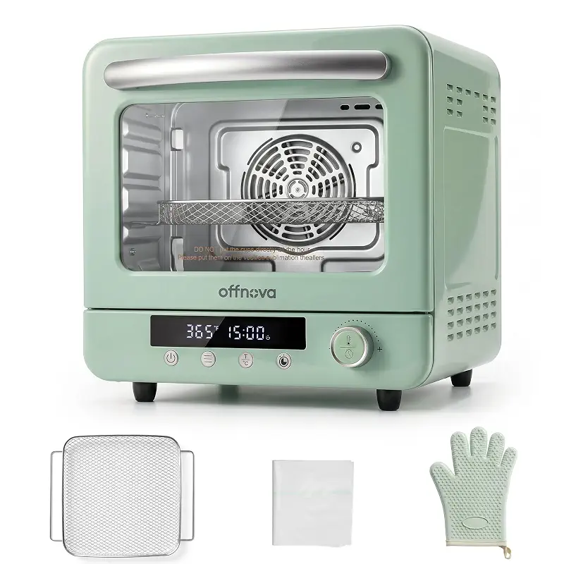 OFFNOVA Sublimation Oven Machine, 20L 110V 1250W Convection Oven for Sublimation Blanks Mugs Tumblers Cups Water Bottles Bulk Printing, with Oven Glove and Shrink Wrap