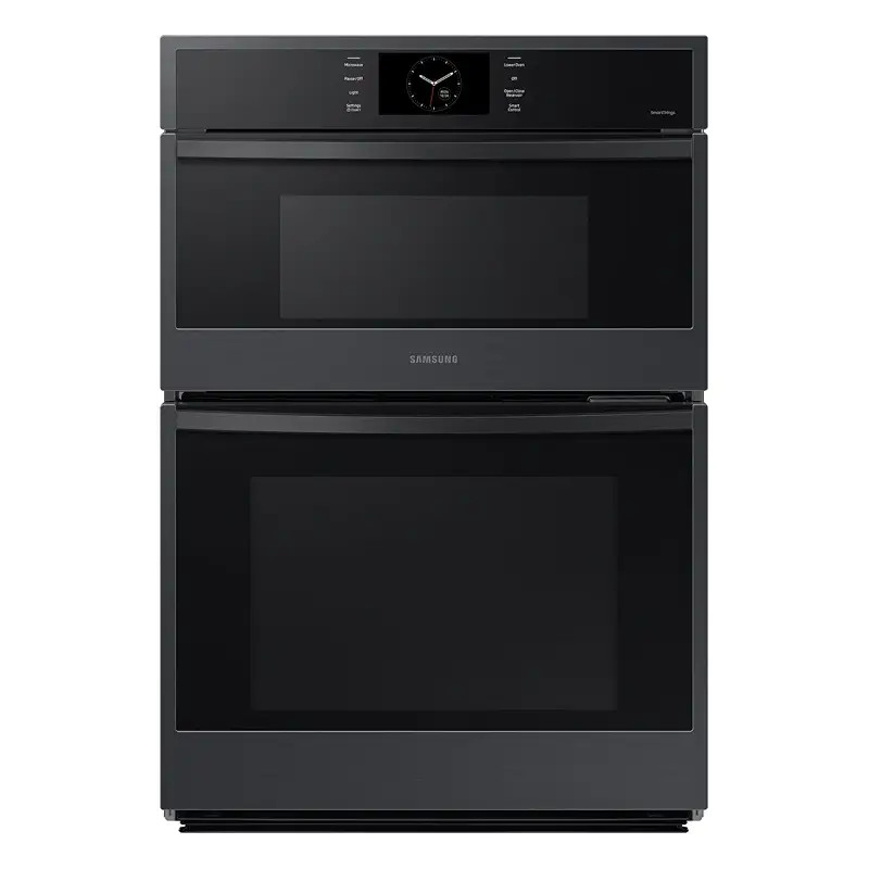 SAMSUNG 30" Microwave Combination Wall Oven, Matte Black, NQ70CG600DMTAA