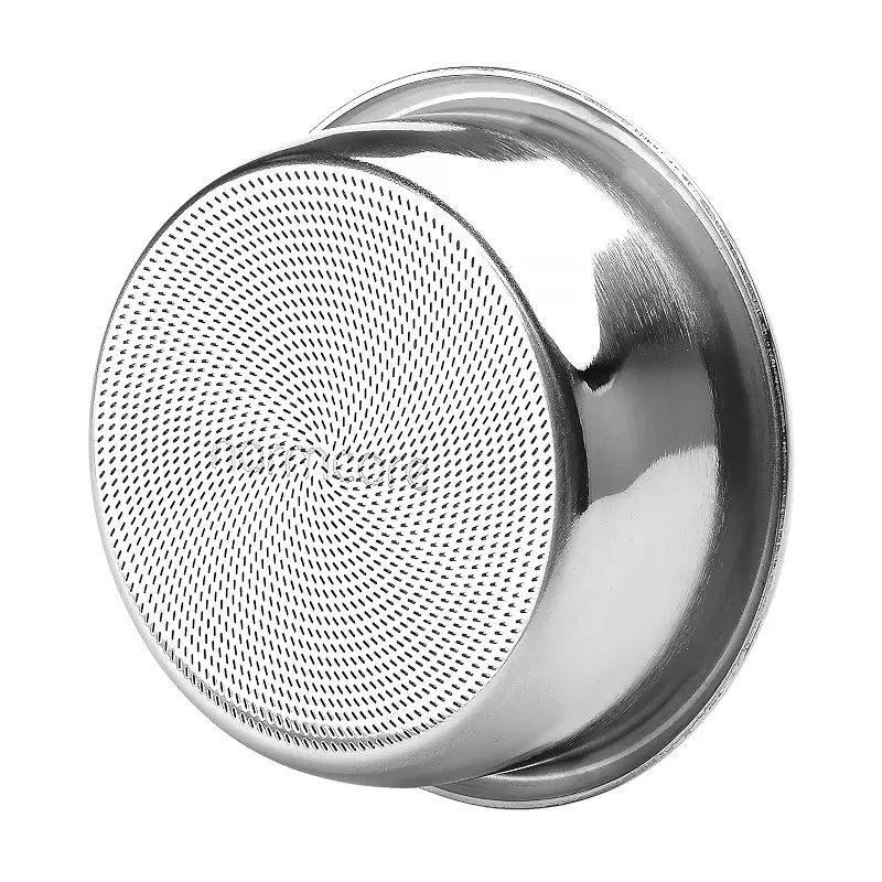 Normcore 54mm Precision High Extraction Filter Basket 18g, Fits Breville Sage Espresso Machines, 0.8mm Thick Stainless Steel, Includes 53.3mm Puck Screen, 200 Espresso Paper Filters