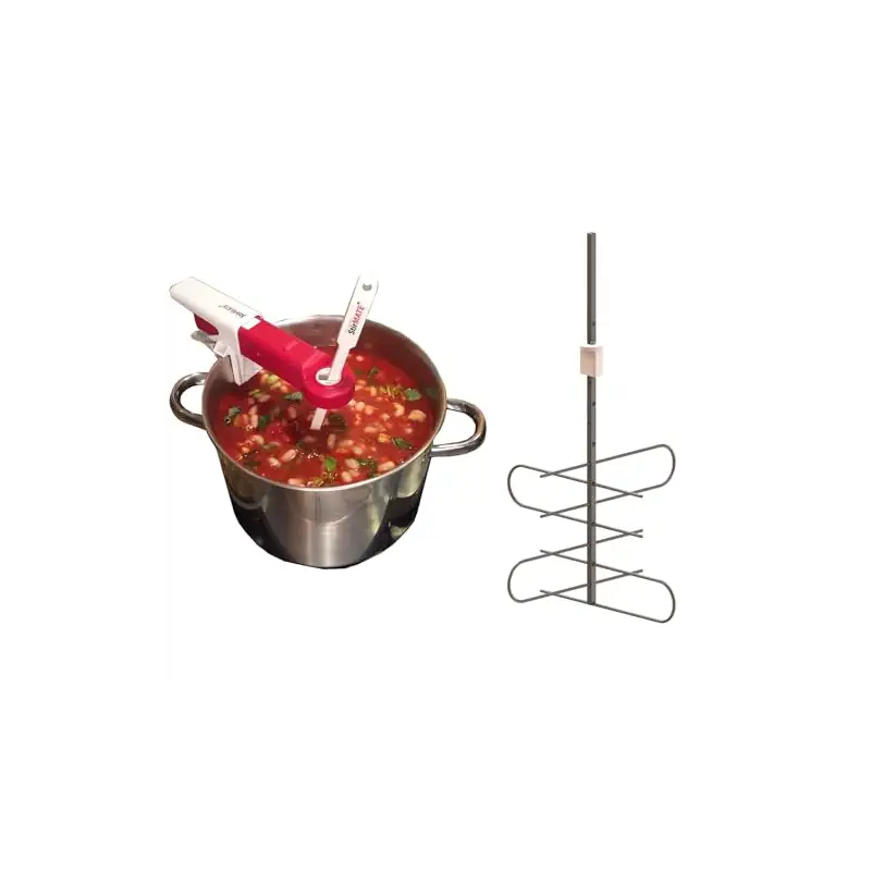 StirMATE VS with Stainless Steel OMNI-XL Premium Cooking Bundle
