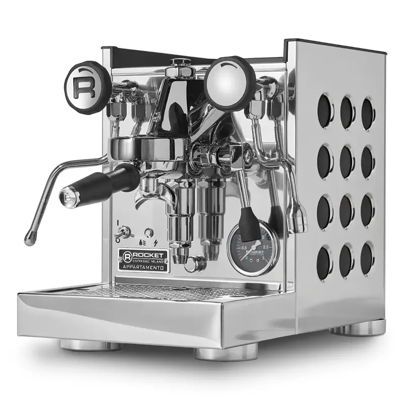 Rocket Espresso Appartamento TCA Espresso Machine (Stainless/Black)