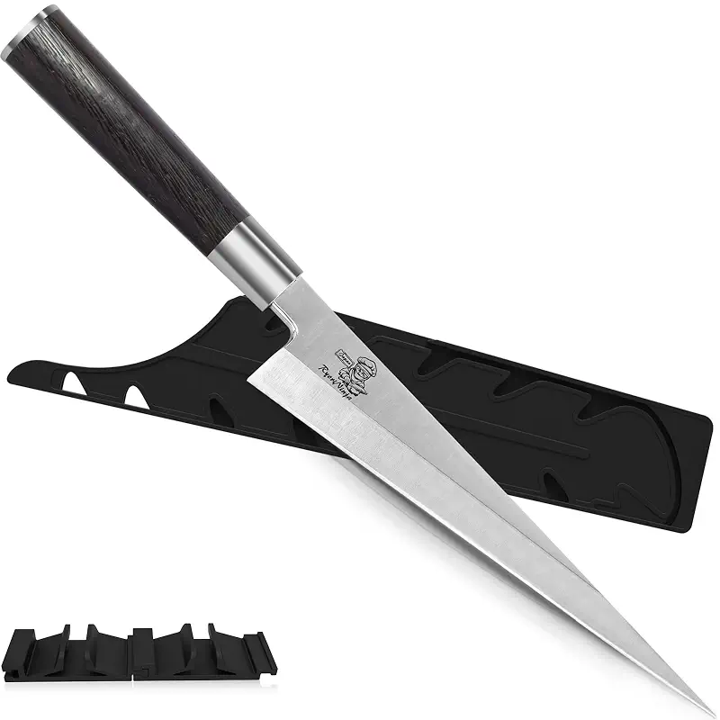 Dexter Fish Fillet Knife 8.5 inch Japanese Steel Honesuki, Professional stainless Steel Kitchen Chef Boing Knife for cooking with Gift Box for Men and Women (8.5" Fillet)