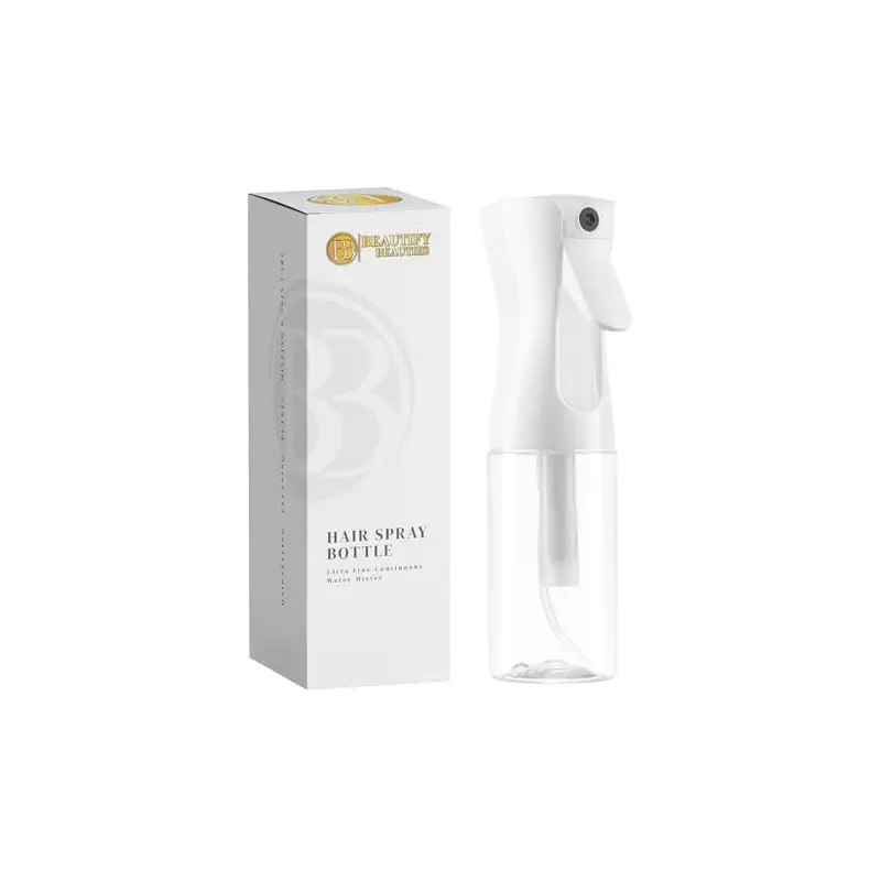 BeautifyBeauties Continuous Spray Bottle for Hair, 6..8 oz Mister Spray | Perfect for barbers, salons, household cleaning, watering plants, pet care, ironing & essential oil scents