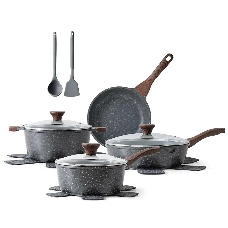 Best Non Stick Granite Cookware Sets & Pans for Home Cooks