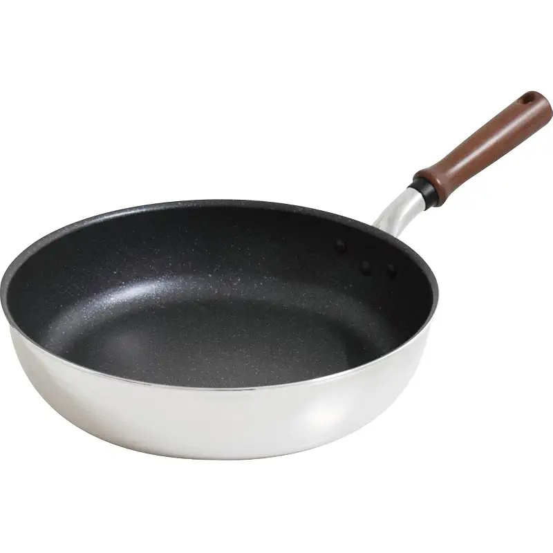 Urushiyama Yumic Frying Pan, IH Gat, 11.0 inches (28 cm), Compatible with IH Gas, Made in Japan, Lightweight, Non-Stick