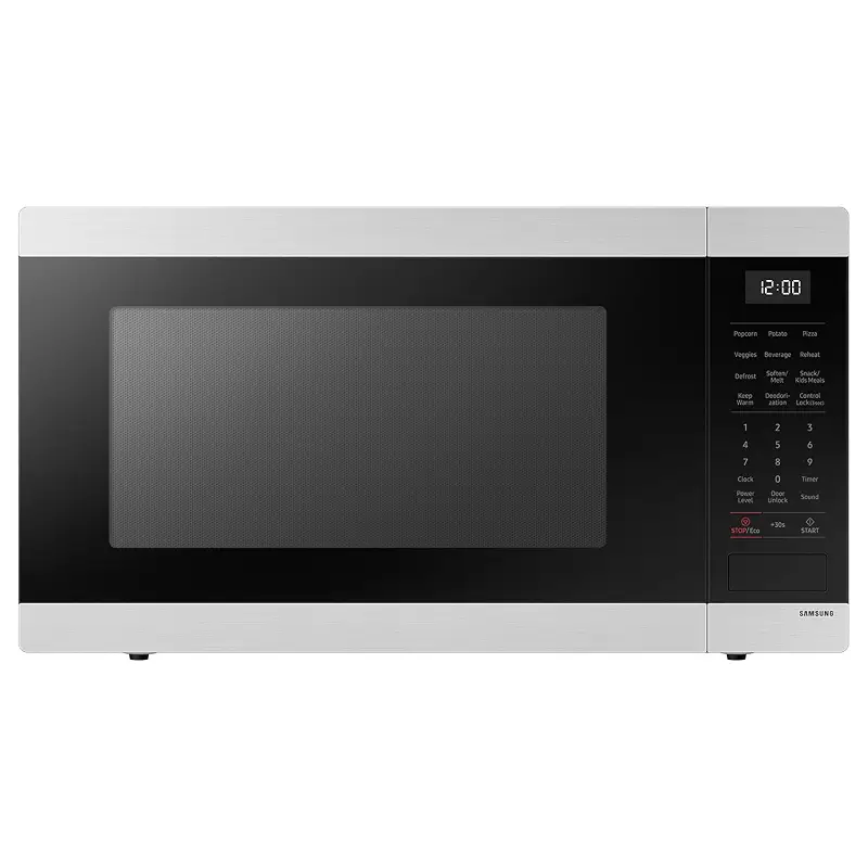 SAMSUNG 1.9 cu. ft. Countertop Microwave with Sensor Cooking, Stainless Steel, MS19DG8500SRAA