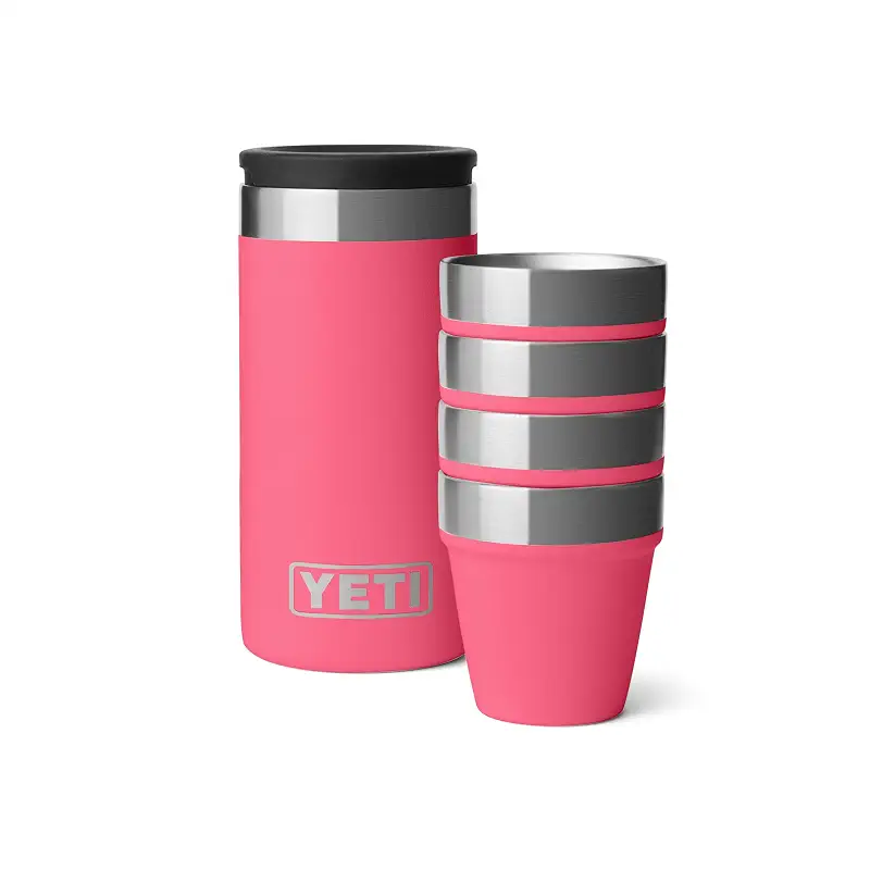 YETI Shot Glasses with Carrying Case, Set of 4