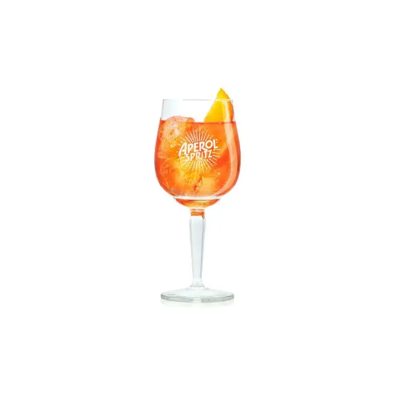 APEROL Spritz Cocktail Glass, Wine Stemware