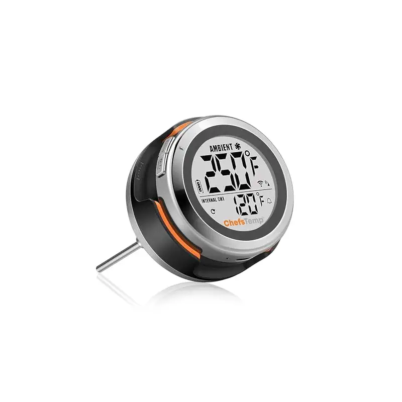 ProTemp S1 Patented Smart Grill Gauge Thermometer Hub Wi-Fi and Bluetooth | for Big Green Egg Primo XL Oval Grills Smoker Upgrade Replacement Accessories (BGE Version, Suitable for Big Green Egg)