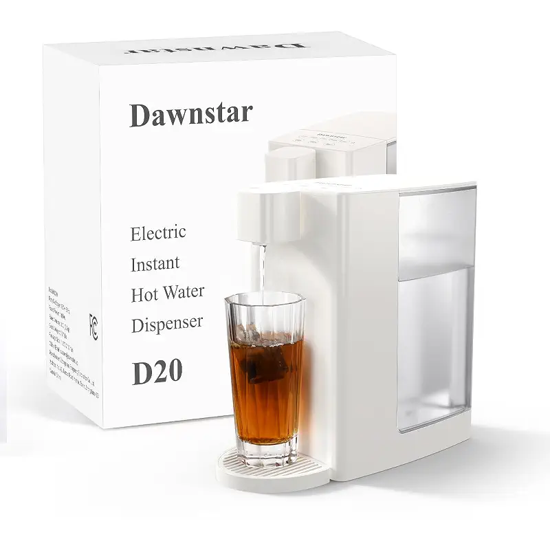 Electric Kettles, D20 Instant Hot Water Dispenser for Quick Boiling & Dispense, Adjustable 3 Temperatures & 5 Water Volume, Removable 0.8 Gallon 100 Ounce Water Tank Capacity, BPA Free