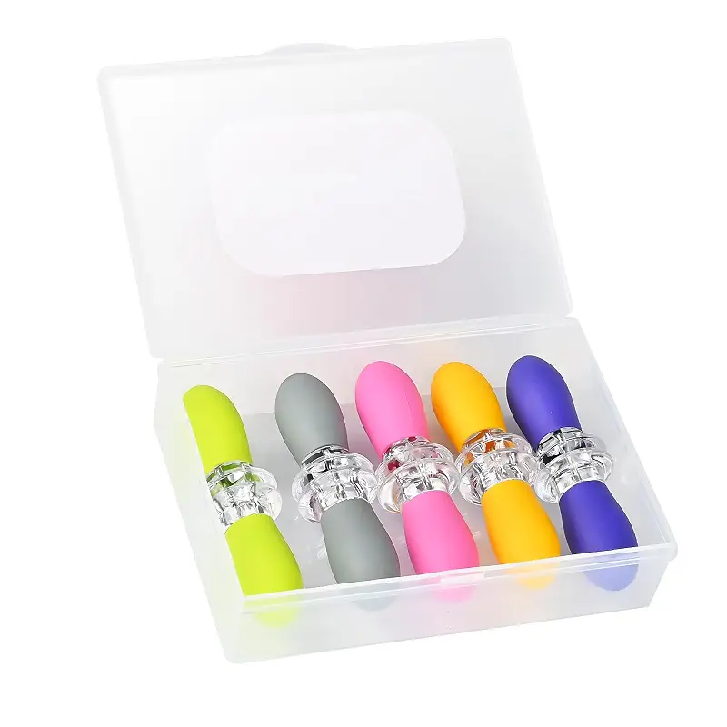 Corn on the Cob Holders, 5 Pairs Corn Holder Set, Corn Skewers Sticks | Bright Colors, Interlocking Design, Storage Box, Heat Resistant Silicone Handles, Dishwasher Safe, Ideal for BBQ Sweet Corns.