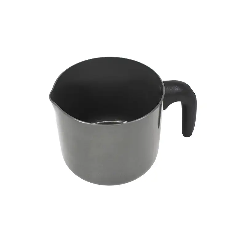 IMUSA 1.3 Qt Chef Cera Aluminum Ceramic Mug, Gray | Safe for Coffee, Sauces, Soups, Stews, Hot Beverages