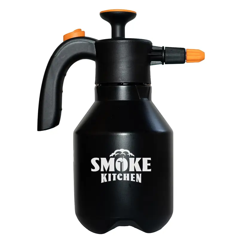 Smoke Kitchen BBQ Spray Bottle – 50oz Adjustable Spritz for Brisket, Ribs & Pulled Pork – Fine Mist or Stream for Smoking & Grilling