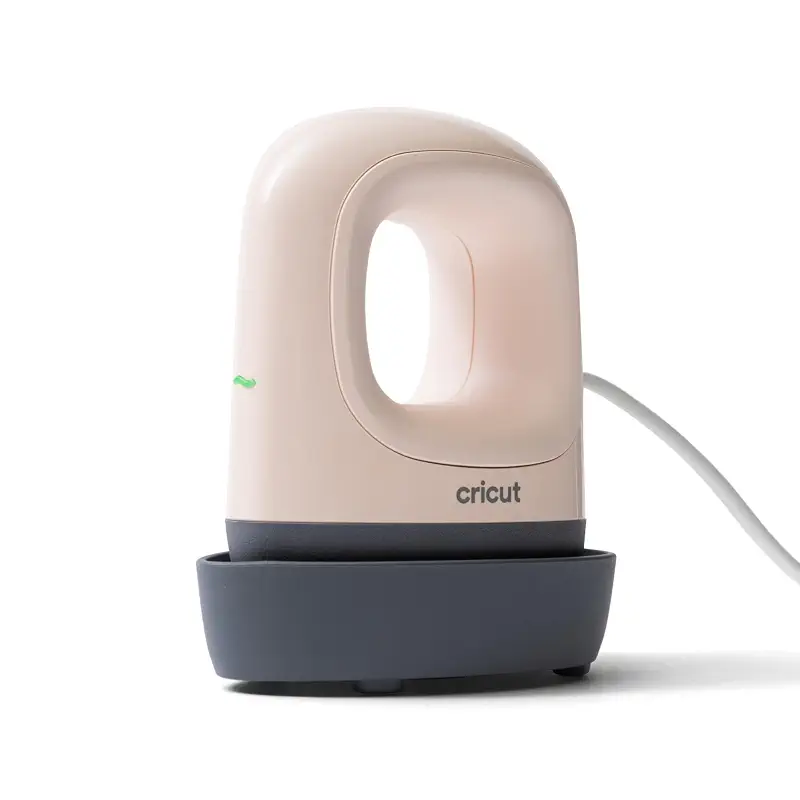 Cricut EasyPress Mini™ LT - Blush Pink - Mini Heat Press | Pressing Shoes, Baby Clothes, T-Shirts, & More - Easy to Use with a Single Setting - Precision Tip - Portable Mini Iron
