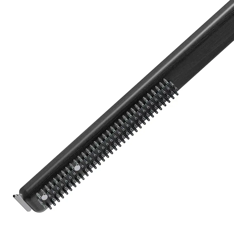 Ooni Wire Brush & Scraper – BBQ and Pizza Stone Cleaner, Grill Cleaner, Outdoor Cooking Tools, Barbecue Utensils - Short Handle